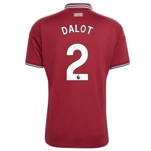 Maglia Calcio Manchester United Dalot #2 2026-27 Prima Uomo