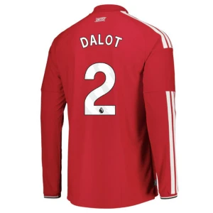 Maglia Calcio Manchester United Dalot #2 2026-27 Prima Uomo Manica Lunga