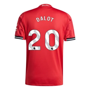 Maglia Calcio Manchester United Dalot #20 2025-26 Prima Uomo