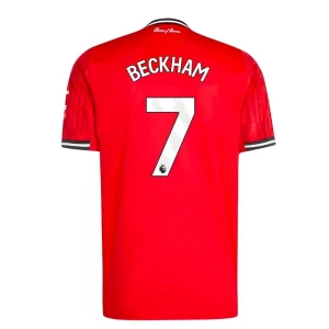 Maglia Calcio Manchester United David Beckham #7 2025-26 Prima Uomo