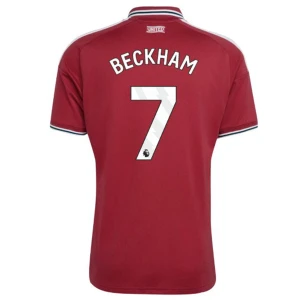 Maglia Calcio Manchester United David Beckham #7 2026-27 Prima Uomo