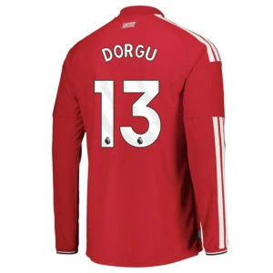 Maglia Calcio Manchester United Dorgu #13 2026-27 Prima Uomo Manica Lunga