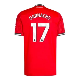 Maglia Calcio Manchester United Garnacho #17 2025-26 Prima Uomo