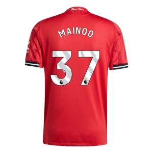 Maglia Calcio Manchester United Kobbie Mainoo #37 2025-26 Prima Uomo