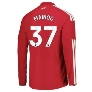Maglia Calcio Manchester United Kobbie Mainoo #37 2026-27 Prima Uomo Manica Lunga