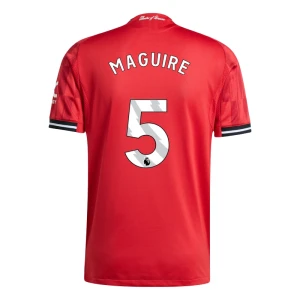 Maglia Calcio Manchester United Maguire #5 2025-26 Prima Uomo