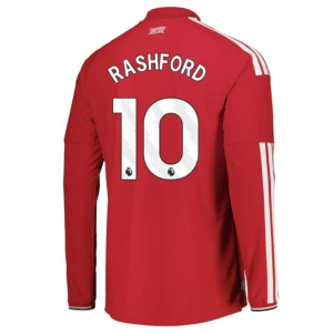 Maglia Calcio Manchester United Marcus Rashford #10 2026-27 Prima Uomo Manica Lunga