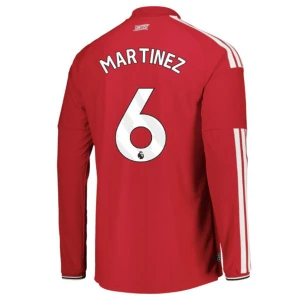 Maglia Calcio Manchester United Martínez #6 2026-27 Prima Uomo Manica Lunga