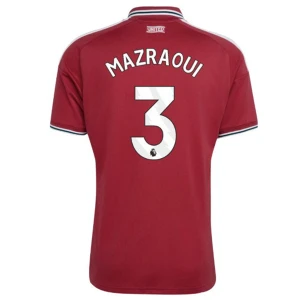 Maglia Calcio Manchester United Mazraoui #3 2026-27 Prima Uomo