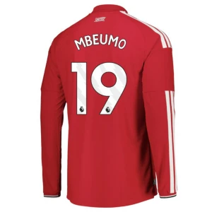 Maglia Calcio Manchester United Mbeumo #19 2026-27 Prima Uomo Manica Lunga