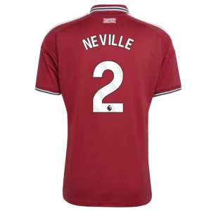 Maglia Calcio Manchester United Neville #2 2026-27 Prima Uomo