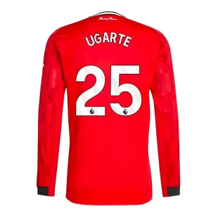 Maglia Calcio Manchester United Ugarte #25 2025-26 Prima Uomo Manica Lunga