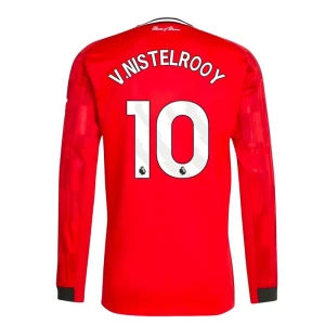 Maglia Calcio Manchester United V. Nistelrooy #10 2025-26 Prima Uomo Manica Lunga