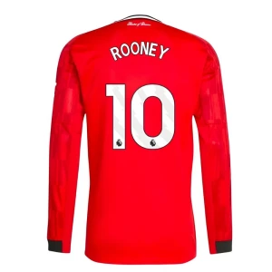 Maglia Calcio Manchester United Wayne Rooney #10 2025-26 Prima Uomo Manica Lunga