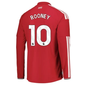 Maglia Calcio Manchester United Wayne Rooney #10 2026-27 Prima Uomo Manica Lunga