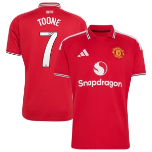 Maglia Calcio Manchester United WSL Toone #7 2026-27 Prima Uomo