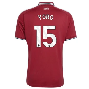 Maglia Calcio Manchester United Yoro #15 2026-27 Prima Uomo