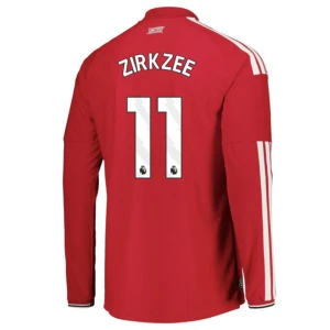 Maglia Calcio Manchester United Zirkzee #11 2026-27 Prima Uomo Manica Lunga