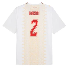 Maglia Calcio Marocco Achraf Hakimi #2 Mondiali 2026 Trasferta Uomo