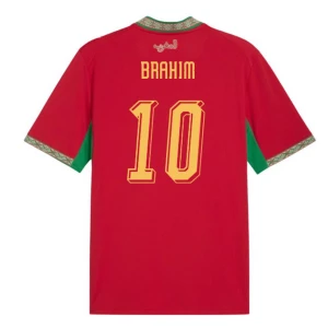 Maglia Calcio Marocco Brahim #10 Mondiali 2026 Prima Uomo