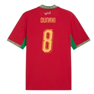 Maglia Calcio Marocco Ounahi #8 Mondiali 2026 Prima Uomo