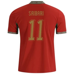 Maglia Calcio Marocco Saibari #11 Mondiali 2026 Prima Uomo