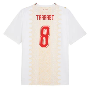 Maglia Calcio Marocco Taarabt #8 Mondiali 2026 Trasferta Uomo