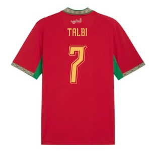 Maglia Calcio Marocco Talbi #7 Mondiali 2026 Prima Uomo