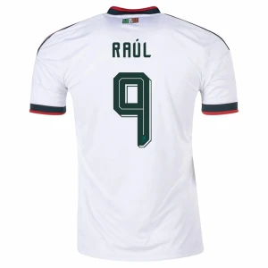 Maglia Calcio Messico Raul #9 Mondiali 2026 Trasferta Uomo