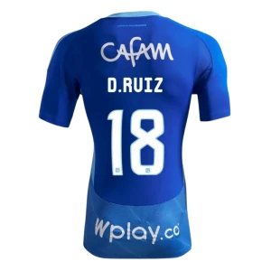 Maglia Calcio Millonarios FC D. Ruiz #18 2025-26 Prima Uomo