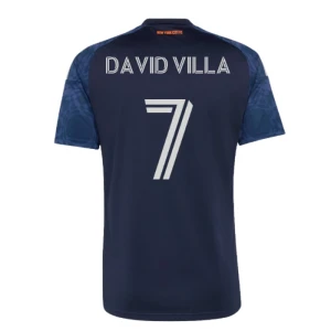 Maglia Calcio New York City FC 2026 David Villa #7 Trasferta Uomo
