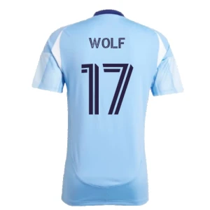 Maglia Calcio New York City FC Wolf #17 2025-26 Prima Uomo
