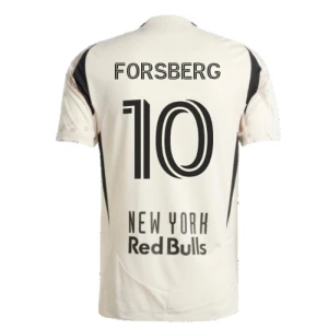 Maglia Calcio New York Red Bulls 2025-26 Forsberg #10 Trasferta Uomo