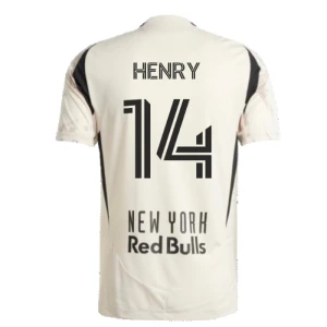 Maglia Calcio New York Red Bulls 2025-26 Thierry Henry #14 Trasferta Uomo