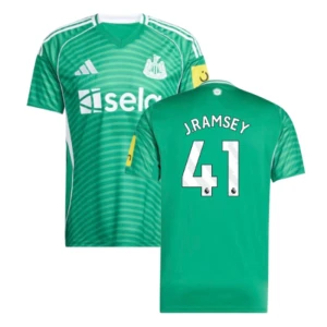 Maglia Calcio Newcastle United 2025-26 J. Ramsey #41 Trasferta Uomo