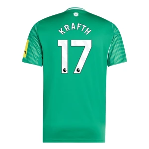 Maglia Calcio Newcastle United 2025-26 Krafth #17 Trasferta Uomo