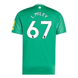 Maglia Calcio Newcastle United 2025-26 L. Miley #67 Trasferta Uomo