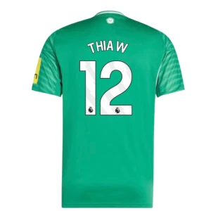 Maglia Calcio Newcastle United 2025-26 Thiaw #12 Trasferta Uomo