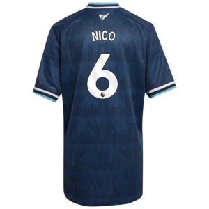 Maglia Calcio Newcastle United 2026-27 Nico #6 Trasferta Uomo