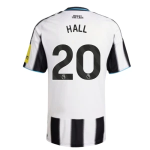 Maglia Calcio Newcastle United Hall #20 2025-26 Prima Uomo