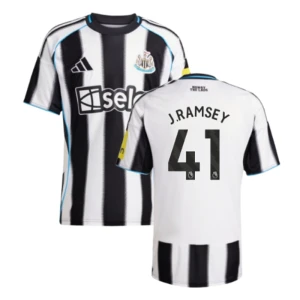 Maglia Calcio Newcastle United J. Ramsey #41 2025-26 Prima Uomo