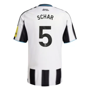 Maglia Calcio Newcastle United Schar #5 2025-26 Prima Uomo