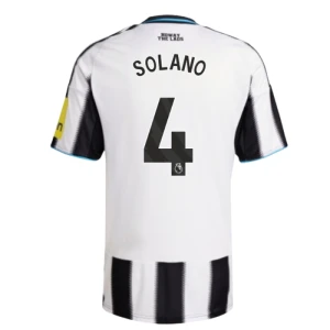 Maglia Calcio Newcastle United Solano #4 2025-26 Prima Uomo