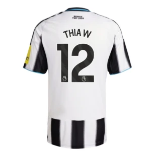 Maglia Calcio Newcastle United Thiaw #12 2025-26 Prima Uomo