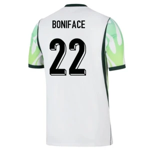Maglia Calcio Nigeria 2026 Boniface #22 Trasferta Uomo