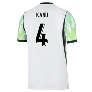 Maglia Calcio Nigeria 2026 Kanu #4 Trasferta Uomo