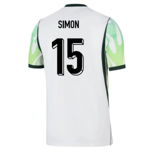 Maglia Calcio Nigeria 2026 Simon #15 Trasferta Uomo