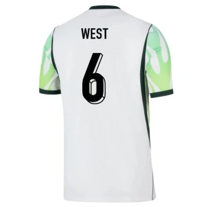Maglia Calcio Nigeria 2026 West #6 Trasferta Uomo
