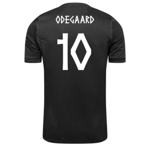 Maglia Calcio Norvegia Odegaard #10 Mondiali 2026 Trasferta Uomo