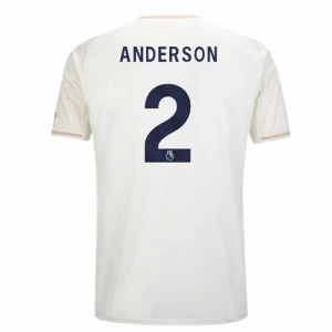 Maglia Calcio Nottingham Forest FC 2025-26 Anderson #2 Trasferta Uomo